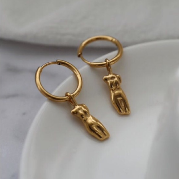 Female body earrings - Picture 3 of 6